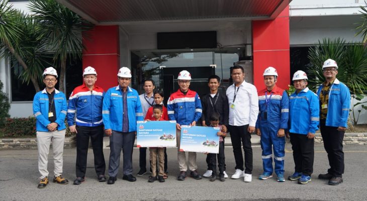 Pertamina Patra Niaga Salurkan Santunan Kepada 22 Panti Asuhan di Sumbagut