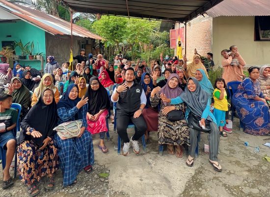 Turun Langsung Temui Warga Titi Kuning, Caleg Partai Golkar Lakukan Program Aksi Nyata untuk Masyarakat