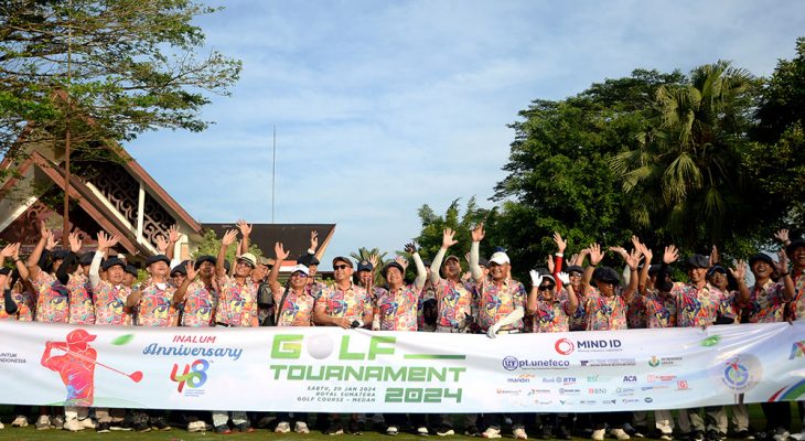 Buka Turnamen Golf Inalum, Pj Gubernur Berharap Semakin Banyak Atlet Lahir darI Sumut