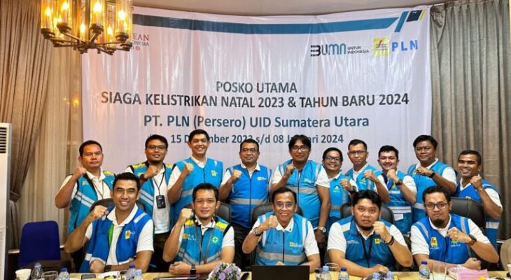 PLN UID Sumatera Utara Berhasil Amankan Pasokan Listrik Malam Tahun Baru 2024