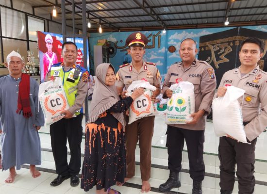 Lulus Seleksi Akpol 2023, Brylian Victoryo Setiawan Bakti Sosial Santuni Kaum Dhuafa di Pondok Pesantren Tahfidz Assairun