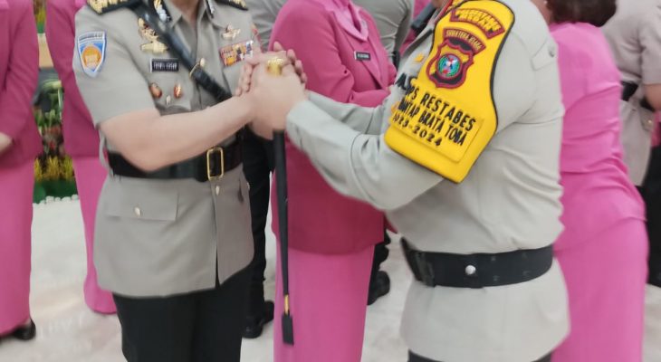 Kapolrestabes Medan Hadiri Sertijab Pejabat Utama di Polda Sumut
