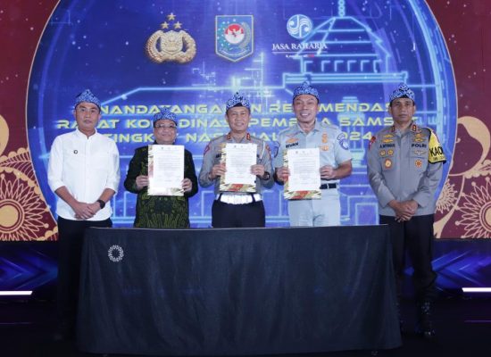 Gelar Rakornas, Tim Pembina Samsat Nasional Bahas Optimalisasi  Digitalisasi Samsat
