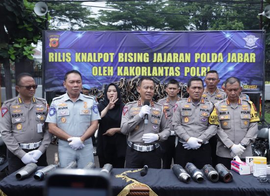 Jasa Raharja Dukung Upaya Korlantas Polri Tangani Penggunaan  Knalpot Brong
