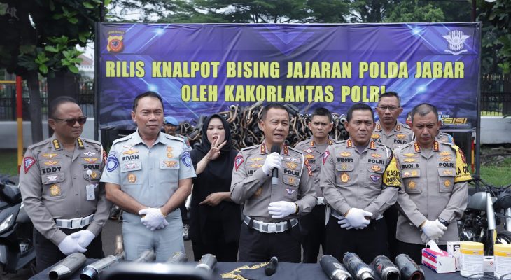 Jasa Raharja Dukung Upaya Korlantas Polri Tangani Penggunaan  Knalpot Brong