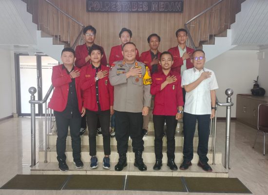 Terima Audiensi PC IMM Kota Medan, Waka Polrestabes Medan : Dalam Bermasyarakat Harus Saling Mengisi karena Tidak Ada Manusia yang Sempurna