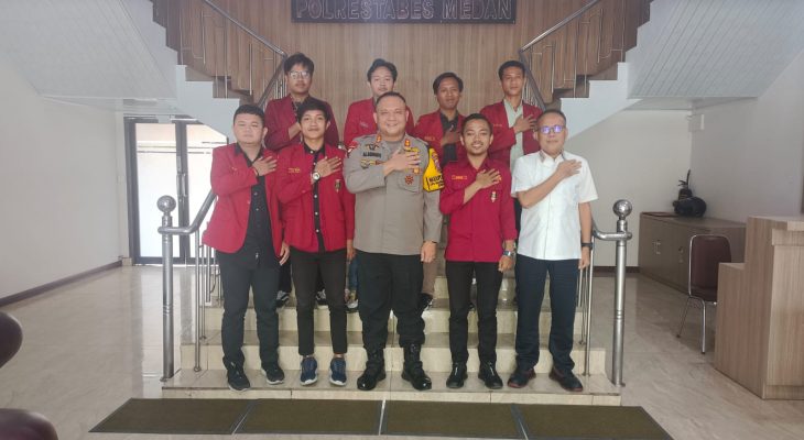 Terima Audiensi PC IMM Kota Medan, Waka Polrestabes Medan : Dalam Bermasyarakat Harus Saling Mengisi karena Tidak Ada Manusia yang Sempurna