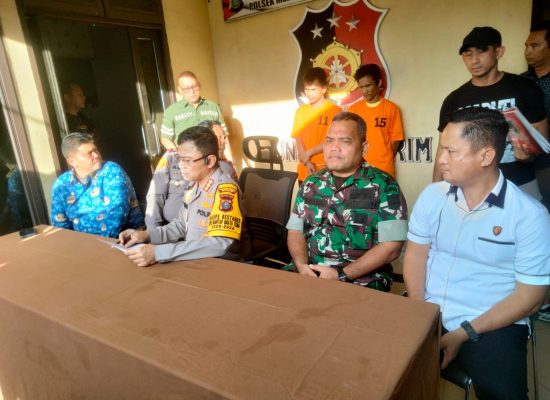 Polsek Medan Helvetia Sergap 2 Orang Komplotan Curanmor