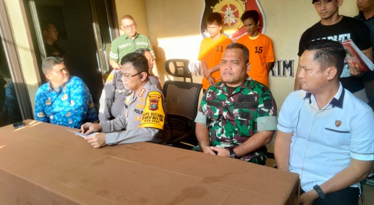Polsek Medan Helvetia Sergap 2 Orang Komplotan Curanmor