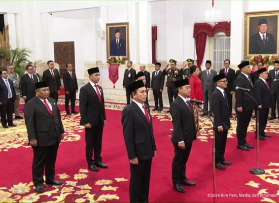 Presiden Lantik 9 Anggota KPPU Periode 2024-2029