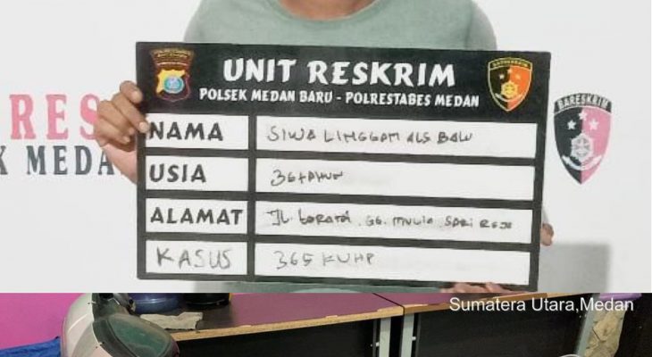 Polsek Medan Baru Tembak Perampok di Kelurahan Sarirejo, Kapolsek: Pelaku Ada 3 LP