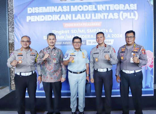Jasa Raharja dan Korlantas Polri Gelar Diseminasi Model Integrasi  Pendidikan Lalu Lintas untuk Para Pendidik di Wilayah Banten