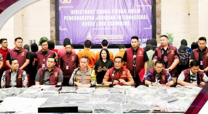 Polri Bongkar Sindikat Love Scamming Internasional Raup Rp50 Miliar Per Bulan