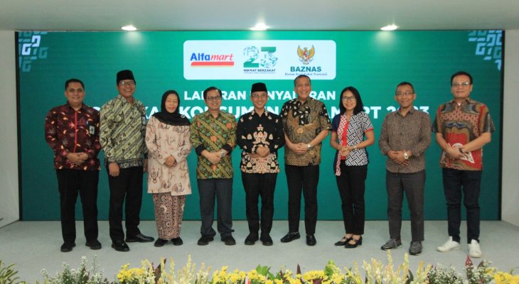 Sedekah Konsumen Alfamart, BAZNAS Salurkan Sedekah melalui Berbagai Program Unggulan