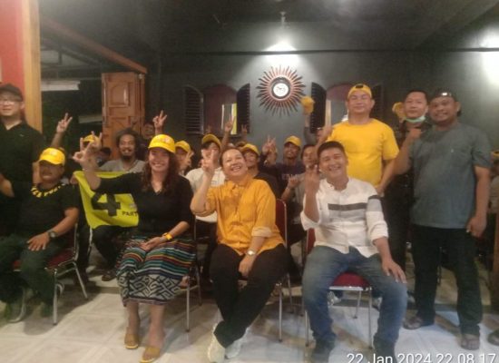 Caleg DPR RI Partai Golkar Dapil Sumut 2 Fitri Krisnawati Tandjung Ngopi bareng anak Milenial Dan Gen-z bersama caleg golkar