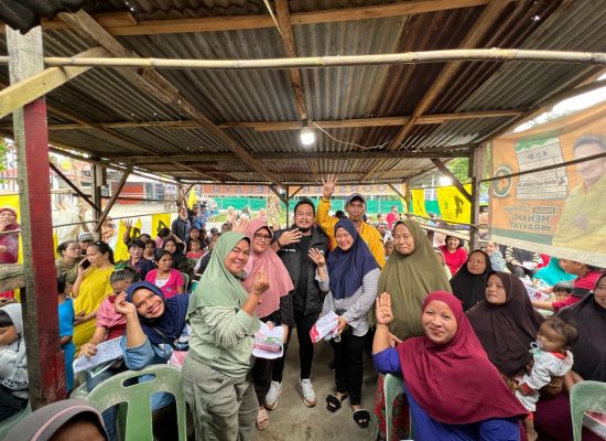 Novandi Nasty Sandya,SM : Sosialisasi Program Sebagai Caleg DPRD Kota Medan Dari Partai Golkar