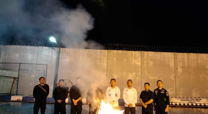 Lapas Narkotika Kelas IIA Pematang Siantar Kembali Gelar Razia Dadakan Kamar Hunian Warga Binaan