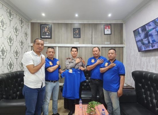 Silaturahmi Ke Polsek Percut Sei Tuan, Kapolsek Percut Sei Tuan : Semoga Pewarta Jaya