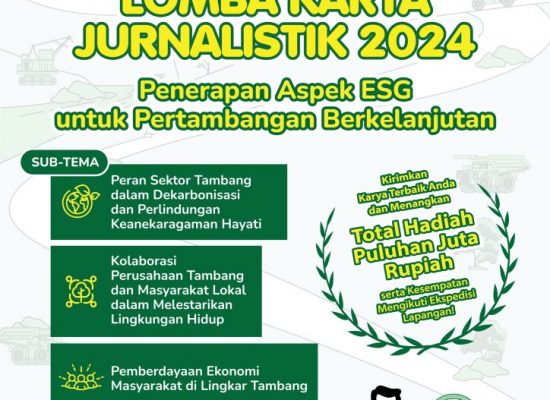 Gelar Lomba Karya Jurnalistik 2024, Agincourt Resources Ajak Seluruh Jurnalis Indonesia Berpartisipasi