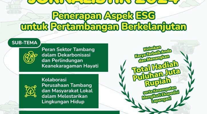 Gelar Lomba Karya Jurnalistik 2024, Agincourt Resources Ajak Seluruh Jurnalis Indonesia Berpartisipasi