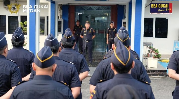 Bea Cukai Medan Adakan Apel Rutin dan Dialog Kinerja Organisasi