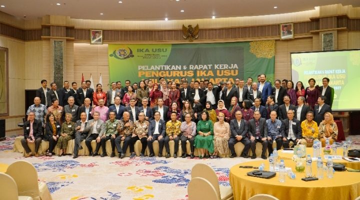 Pelantikan Pengurus IKA USU Jakarta 2023-2027 :   Membangun Ruang Sinergi Untuk Terus Berkontribusi