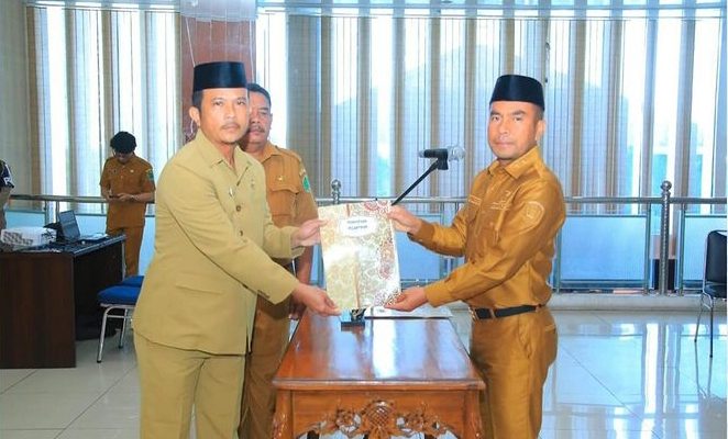 Lantik Sejumlah Pejabat di Labura, Wabup : Jabatan Adalah Amanah