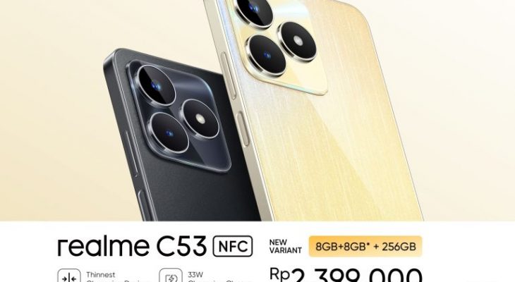 realme C53 bersama dengan realme C55 masuk ke dalam Top 5 Most-Shipped Smartphone Model in Southeast Asia berdasarkan laporan Q3 2023 Canalys. Membuktikan realme C Series menjadi Champion di wilayah Asia Tenggara.
