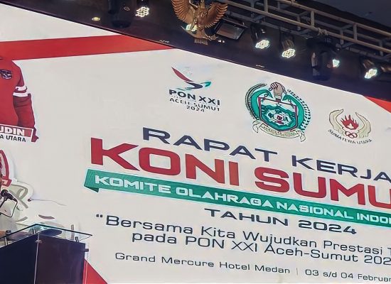 Penjabat (Pj) Gubernur Harap KONI Sumut Terus Tingkatkan Pembinaan dan Gairahkan Kembali Cabor yang Pasif