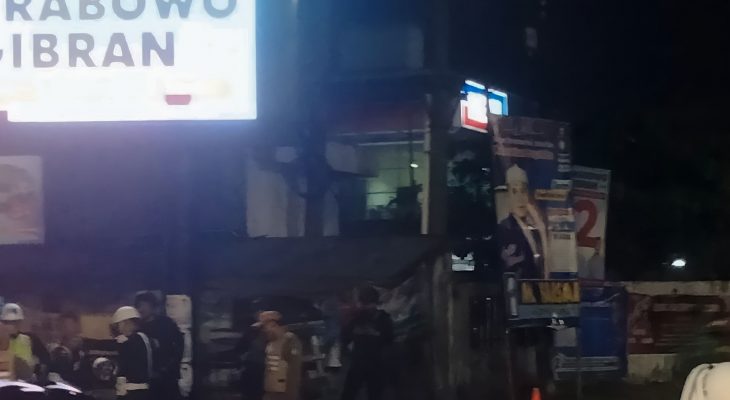 Kunker Presiden Joko Widodo di Medan, Puluhan Petugas TNI – Polri Kawal Ketat Pintu Masuk Jalan Sisingamangaraja