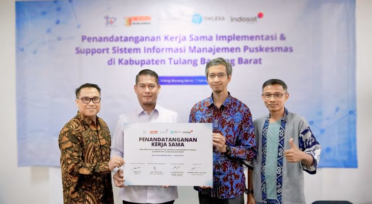 Indosat Ooredoo Hutchison dan Lintasarta Menjalin Kerja Sama Strategis dengan Pemkab Tulang Bawang Barat Lampung dalam Implementasi Digitalisasi Faskes