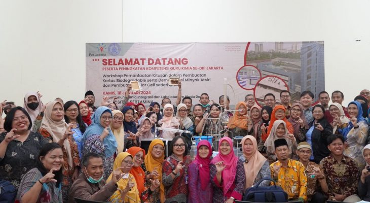 Workshop Guru Kimia, Mengubah Persepsi Ilmu Sulit Jadi Mudah dan Menyenagkan