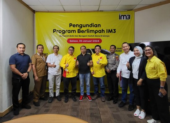 Apresiasi Pelanggan Setia di Sumatera, IM3 Umumkan Pemenang Undian Program Berlimpah