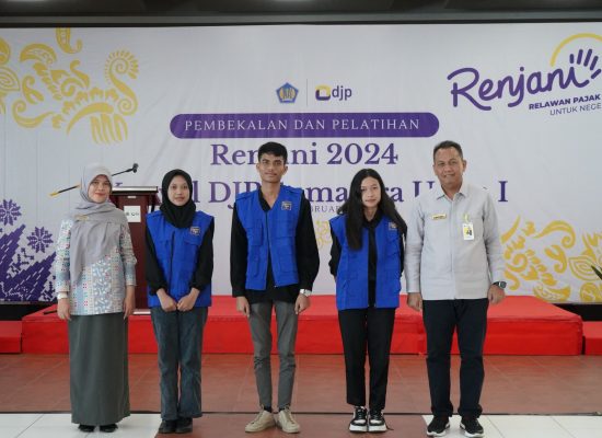 DJP Sumut I Bekali 182 Relawan Pajak 2024