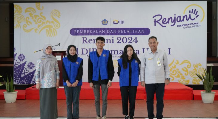 DJP Sumut I Bekali 182 Relawan Pajak 2024