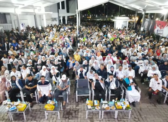 Nobar Debat Capres Terakhir TPD AMIN Sumut ‘Pecah’