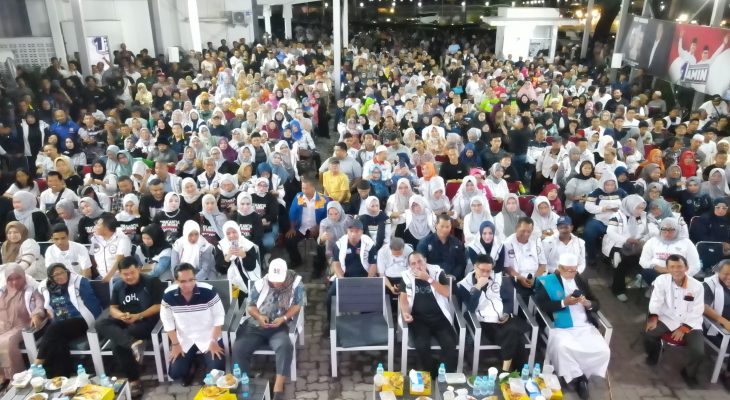 Nobar Debat Capres Terakhir TPD AMIN Sumut ‘Pecah’