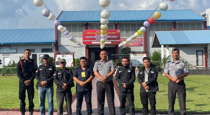 Kalapas Kelas II A Binjai Theo Adrianus Persiapakan Alat Damkar Sebagai Penunjang Pengamanan Objek Vital