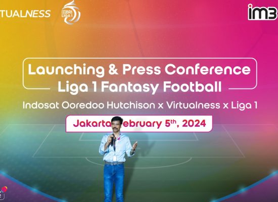 Hadirkan Pengalaman Digital Sepak Bola Indonesia, Indosat dan Virtualness Luncurkan Liga 1 Fantasy Football
