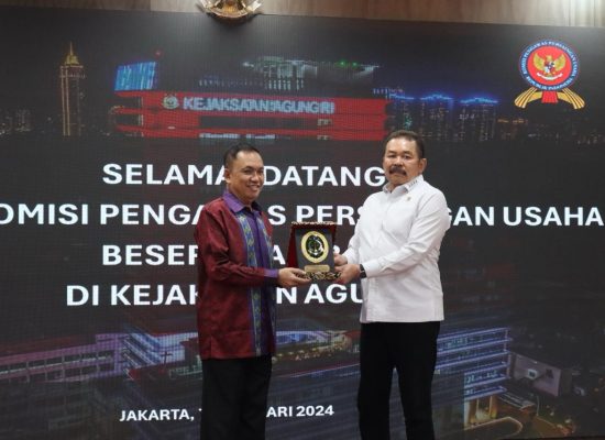 Ketua KPPU Temui Jaksa Agung, Terkait Eksekusi Denda dari Putusan Persaingan Usaha