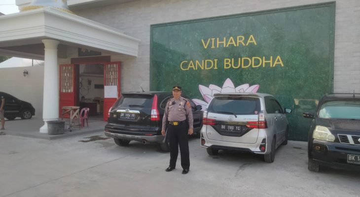 Jelang Perayaan Imlek, Polrestabes Kawal Pengamanan Sejumlah Vihara di Medan