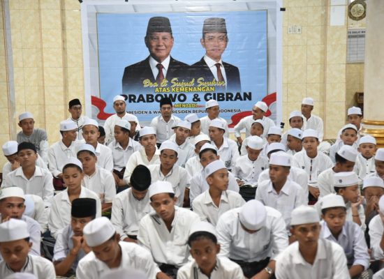 Dayah Thauthiatuth Thullab Bireuen, Gelar Doa dan Zikir Bersama Untuk Kemenangan Prabowo-Gibran
