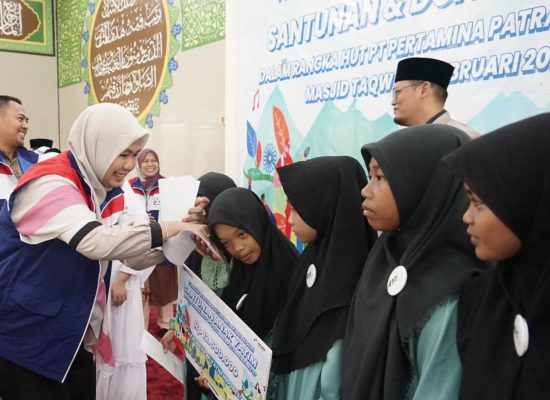 Menyambut HUT ke-27, Pertamina Patra Niaga Berbagi Kebahagiaan Kepada Ratusan Anak Yatim Piatu