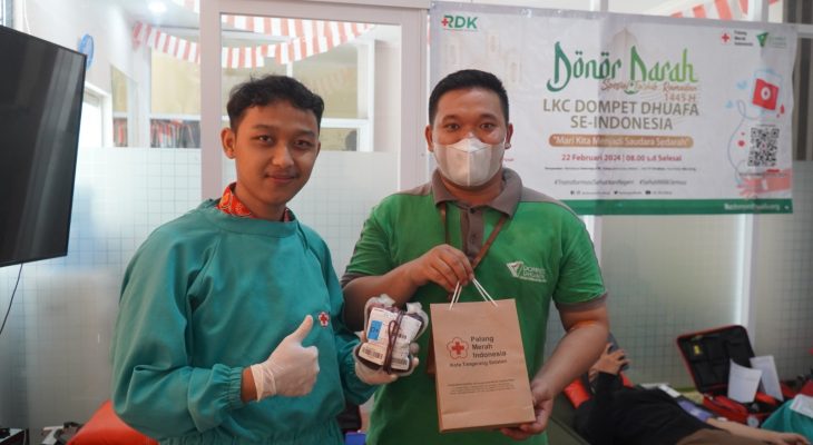 LKC Dompet Dhuafa Gelar Donor Darah di 12 Provinsi