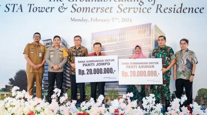 Groundbreaking Pembangunan Gedung STA Tower, Bobby Nasution: Roda Perekonomian Kota Medan  Semakin Baik