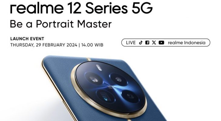 realme 12 Series 5G dengan Lensa Telefoto Periskop Segera Meluncur di Indonesia pada 29 Februari
