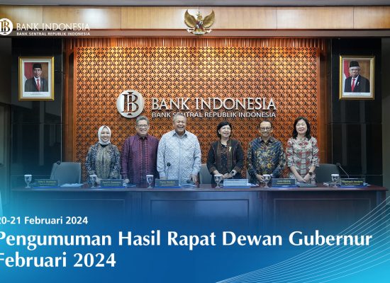 BI Pertahankan Suku Bunga Acuan 6 Persen