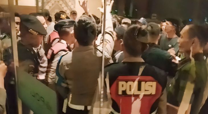Ricuh Pleno KPU Medan Tak Mengganggu Penghitungan Suara, Le  Polonia Dijaga Ketat Kepolisian