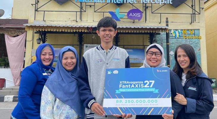 Ikuti Kuis Berhadiah Xtravaganza/FantAXIS, Pelajar Belitung Raih Hadiah Rp 250 Juta