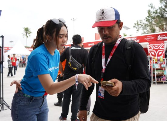 Pertamina Ajak Pengunjung F1 _Powerboat_ Manfaatkan Layanan Mudah Aplikasi MyPertamina